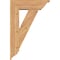 Ekena Millwork Traditional Traditional Smooth Bracket w/ Offset Brace, Western Red Cedar, 7 1/2"W x 24"D x 36"H BKT0806X24X36TRA01SWR - alternate 4